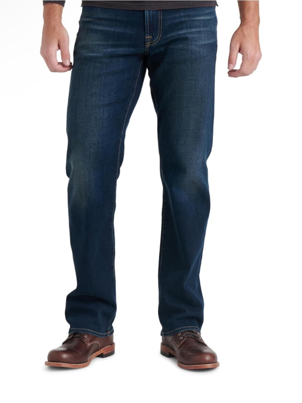 Lucky Brand Men’s 181 Relaxed Straight Jeans in Balsam Balsam 38X30